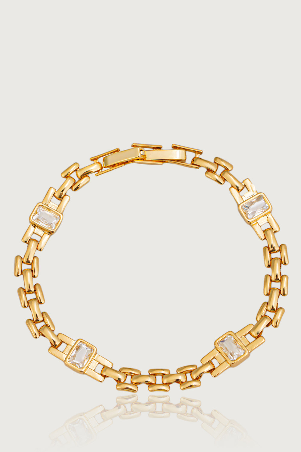 Diamond Strap Design Bracelet