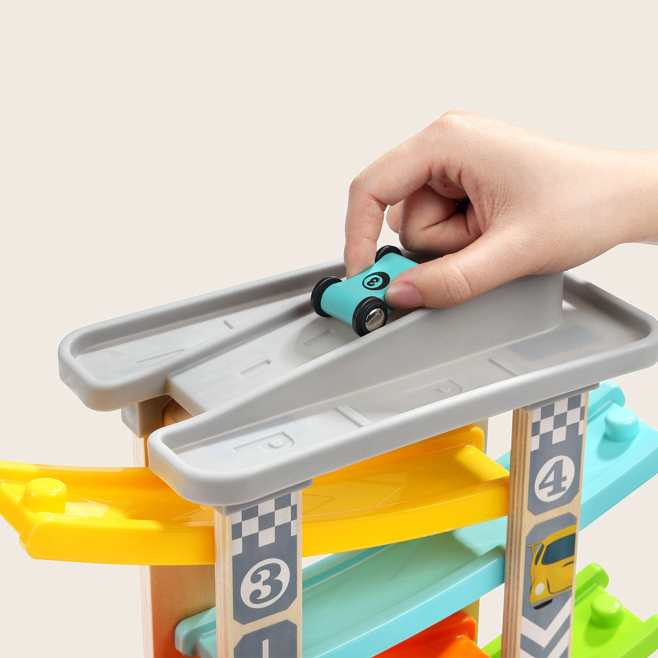 Wooden Ramp Racer - Topbright ®️