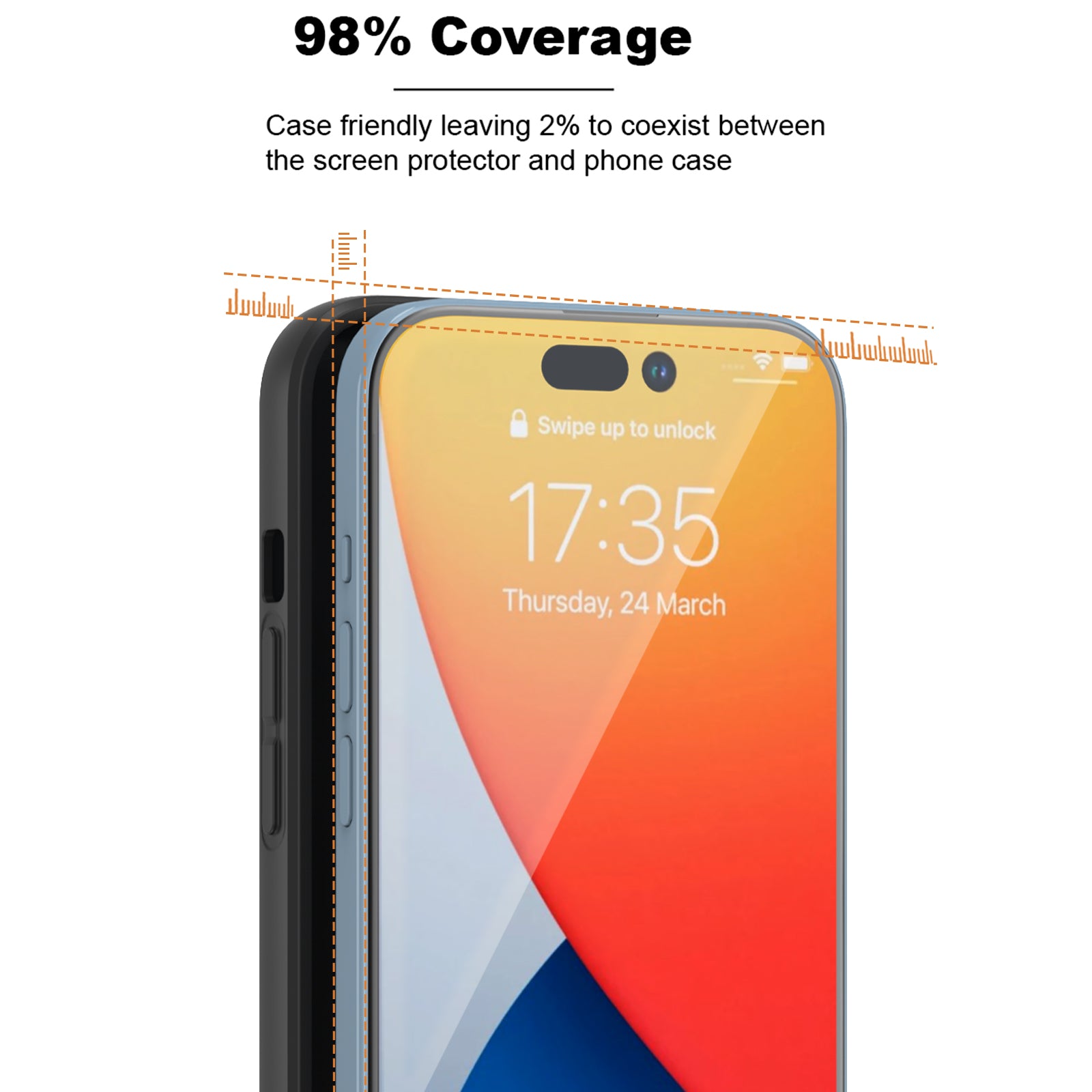 Apple iPhone 15 Plus Slim Case Transparent Clear TPU Design Phone Cover