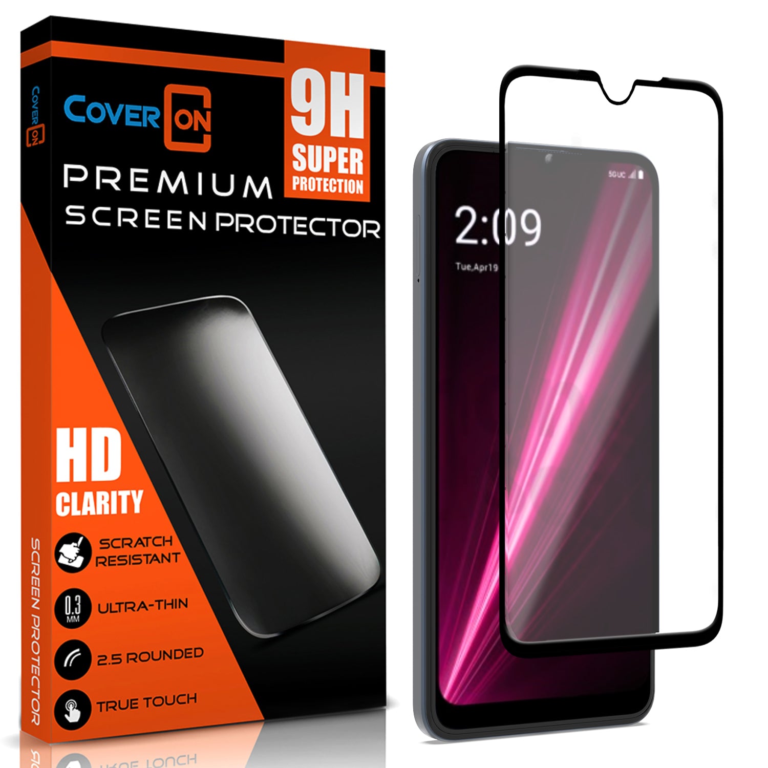 T-Mobile REVVL 6X 5G Screen Protector Tempered Glass (1-3 Piece)
