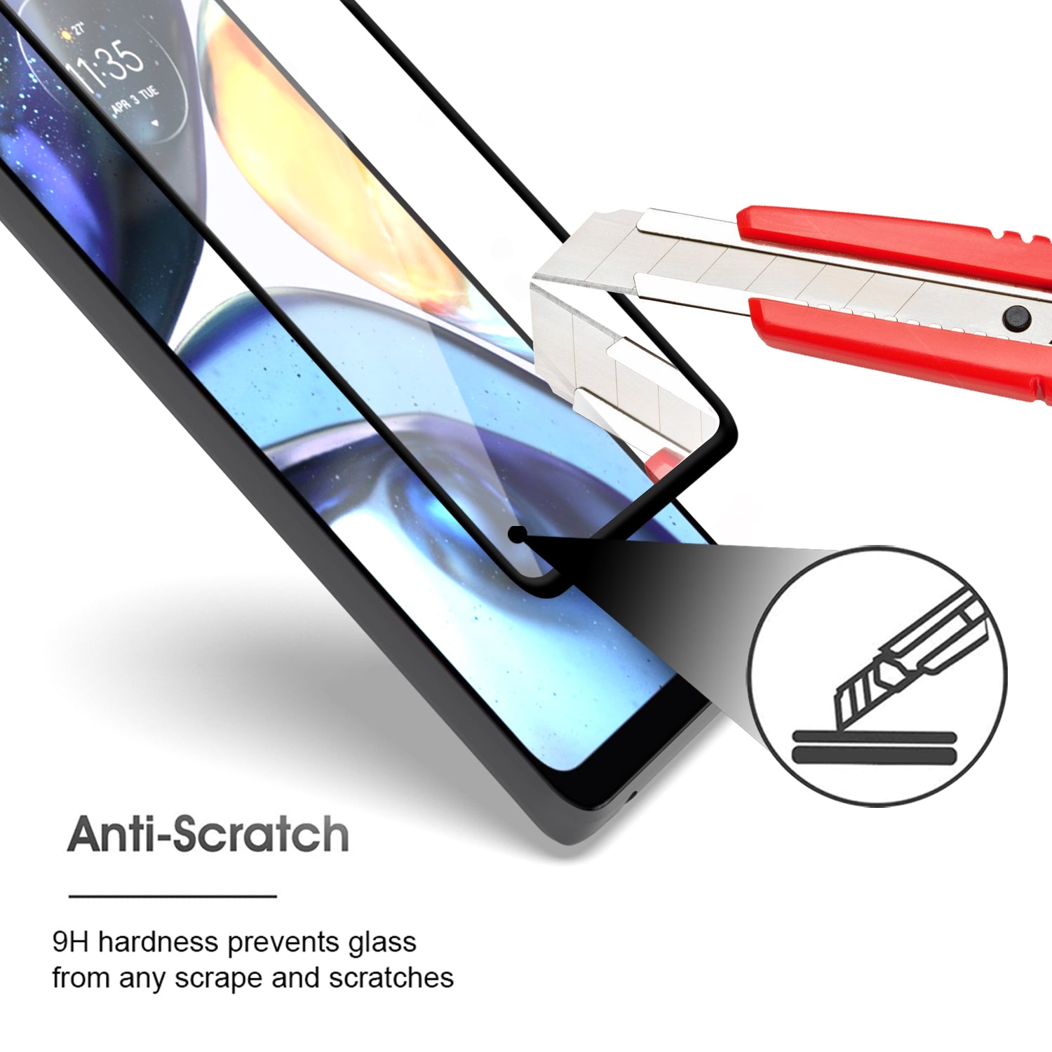 Motorola Moto G22 Screen Protector Tempered Glass (1-3 Piece)