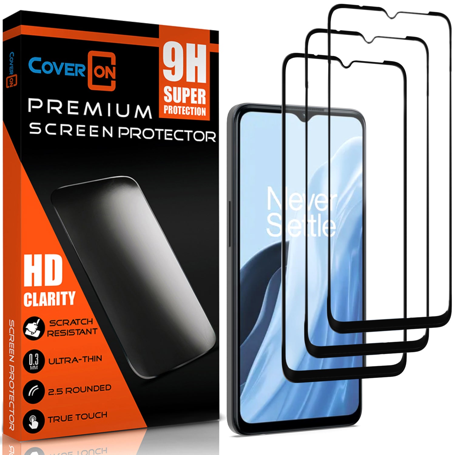 1+ OnePlus Nord N300 5G Screen Protector Tempered Glass (1-3 Piece)