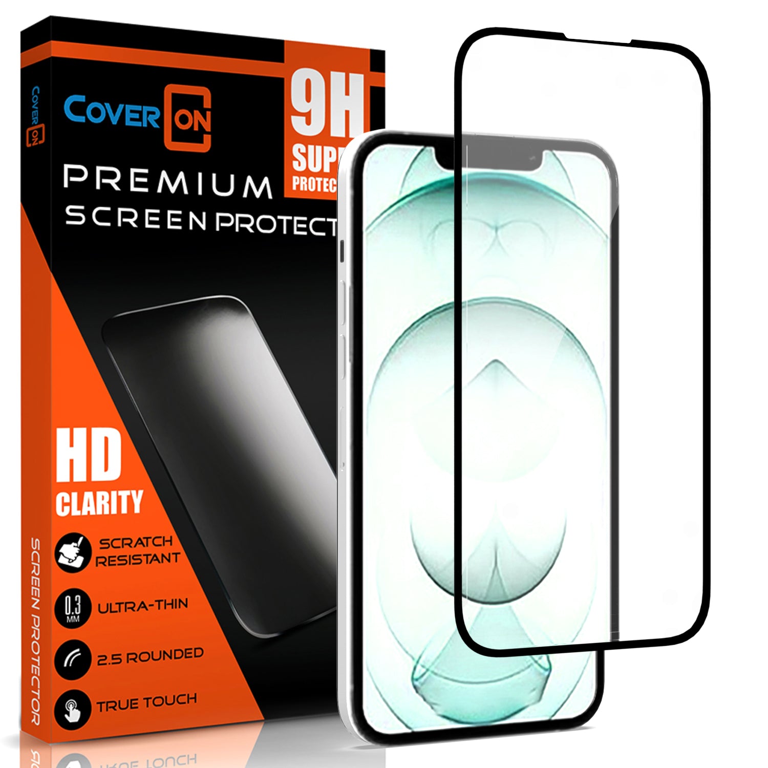 Apple iPhone 13 Pro Clear Case - Full Body Tough Military Grade Shockproof Phone Cover