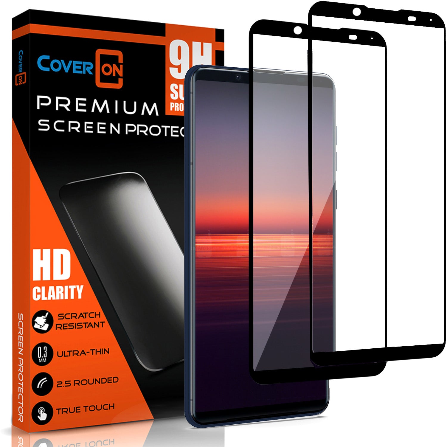 Sony Xperia 5 II Tempered Glass Screen Protector - InvisiGuard Series (1-3 Piece)