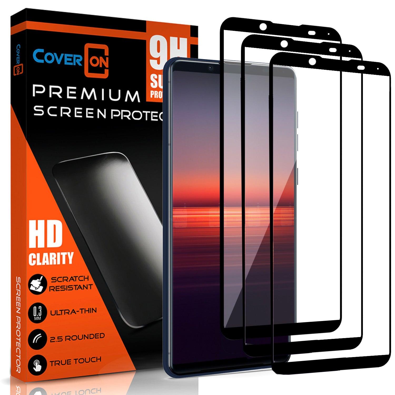 Sony Xperia 5 II Tempered Glass Screen Protector - InvisiGuard Series (1-3 Piece)