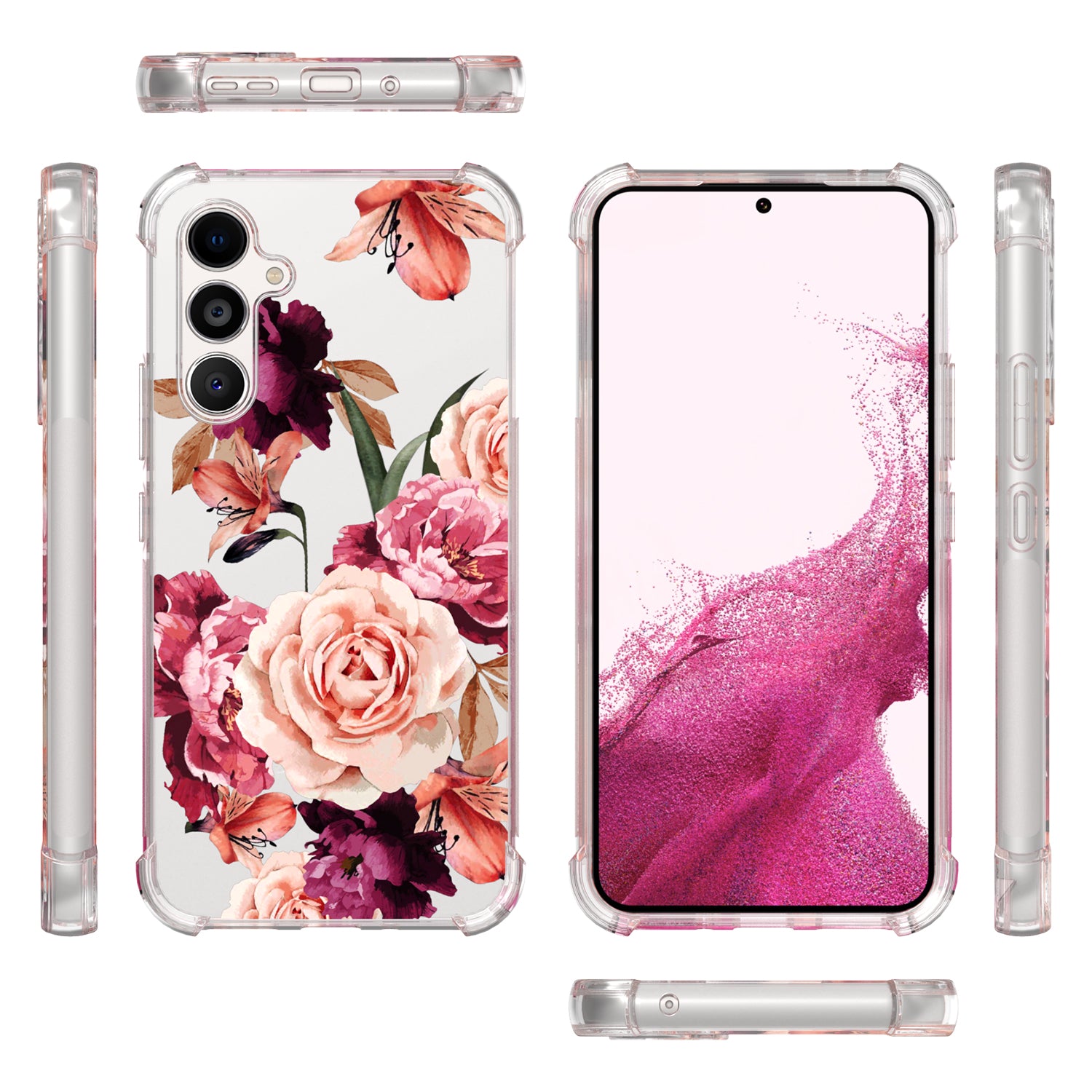 Samsung Galaxy A54 5G Slim Case Transparent Clear TPU Design Phone Cover