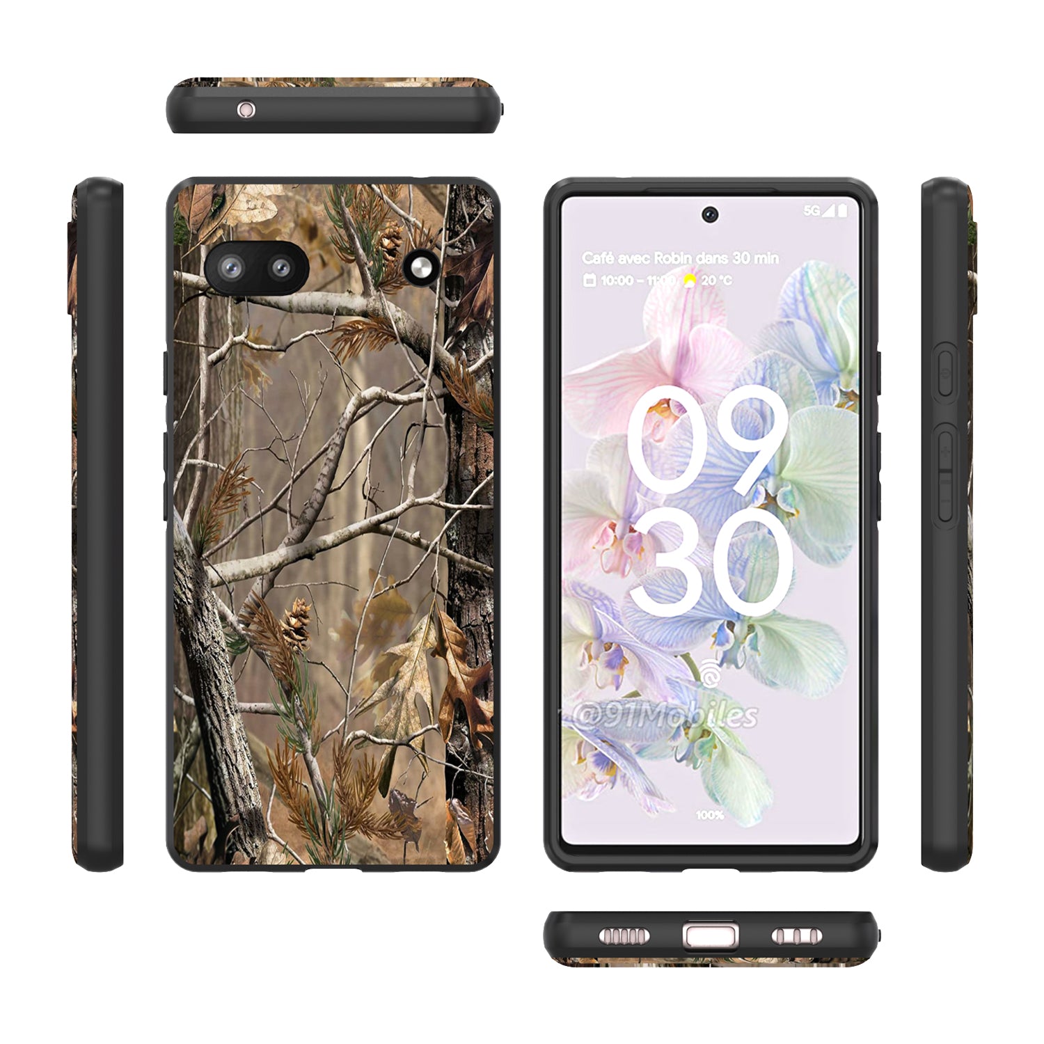 Google Pixel 6a Case Slim TPU Design Phone Cover