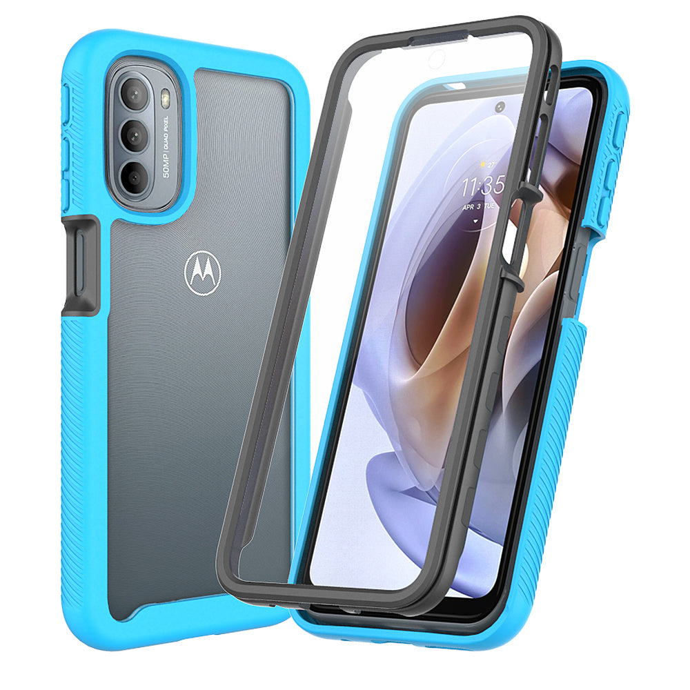 Moto Motorola Edge+ Plus 2022/ Edge 30 Pro / Edge X30 Case - Heavy Duty Shockproof Clear Phone Cover