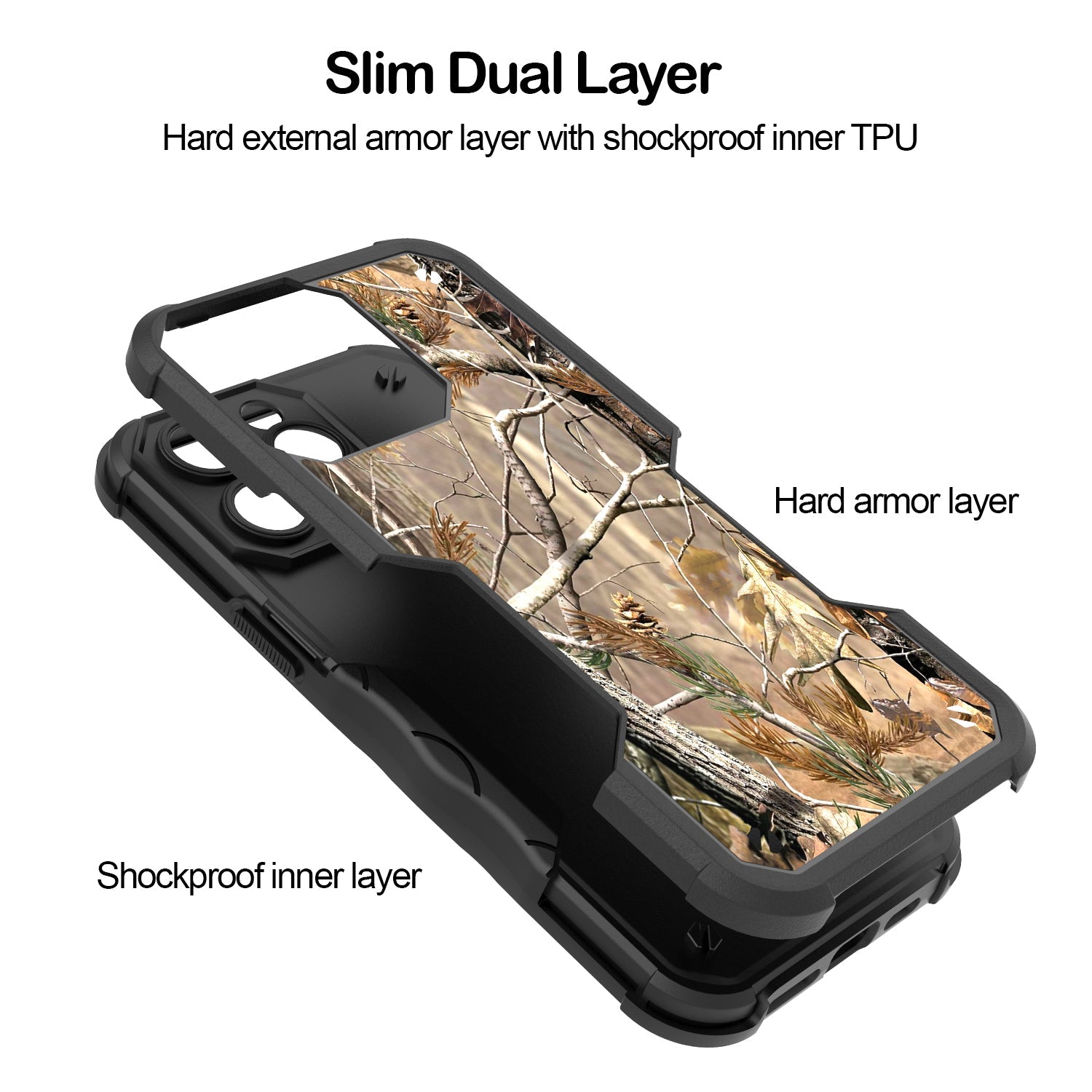 Apple iPhone 14 Pro Max Case Heavy Duty Military Grade Phone Cover