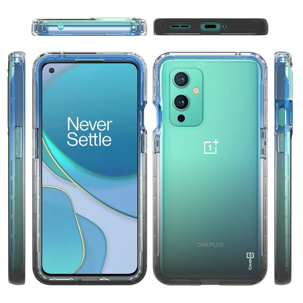 OnePlus 9 Clear Case Full Body Colorful Phone Cover - Gradient Series