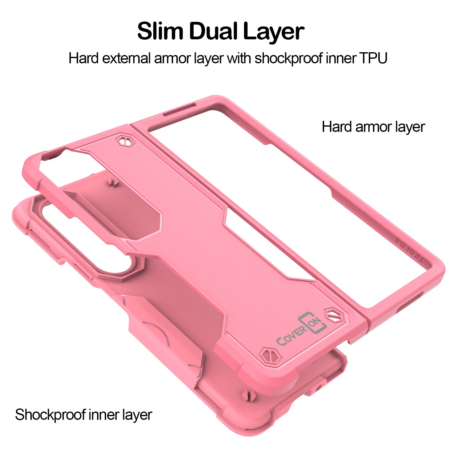Samsung Galaxy Z Fold4 Case Heavy Duty Military Grade Phone Cover