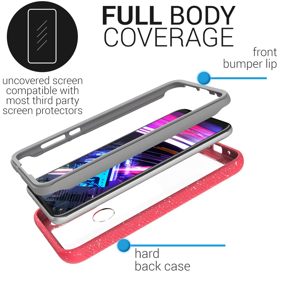 Motorola Moto G Fast Case - Heavy Duty Shockproof Clear Phone Cover - EOS Series