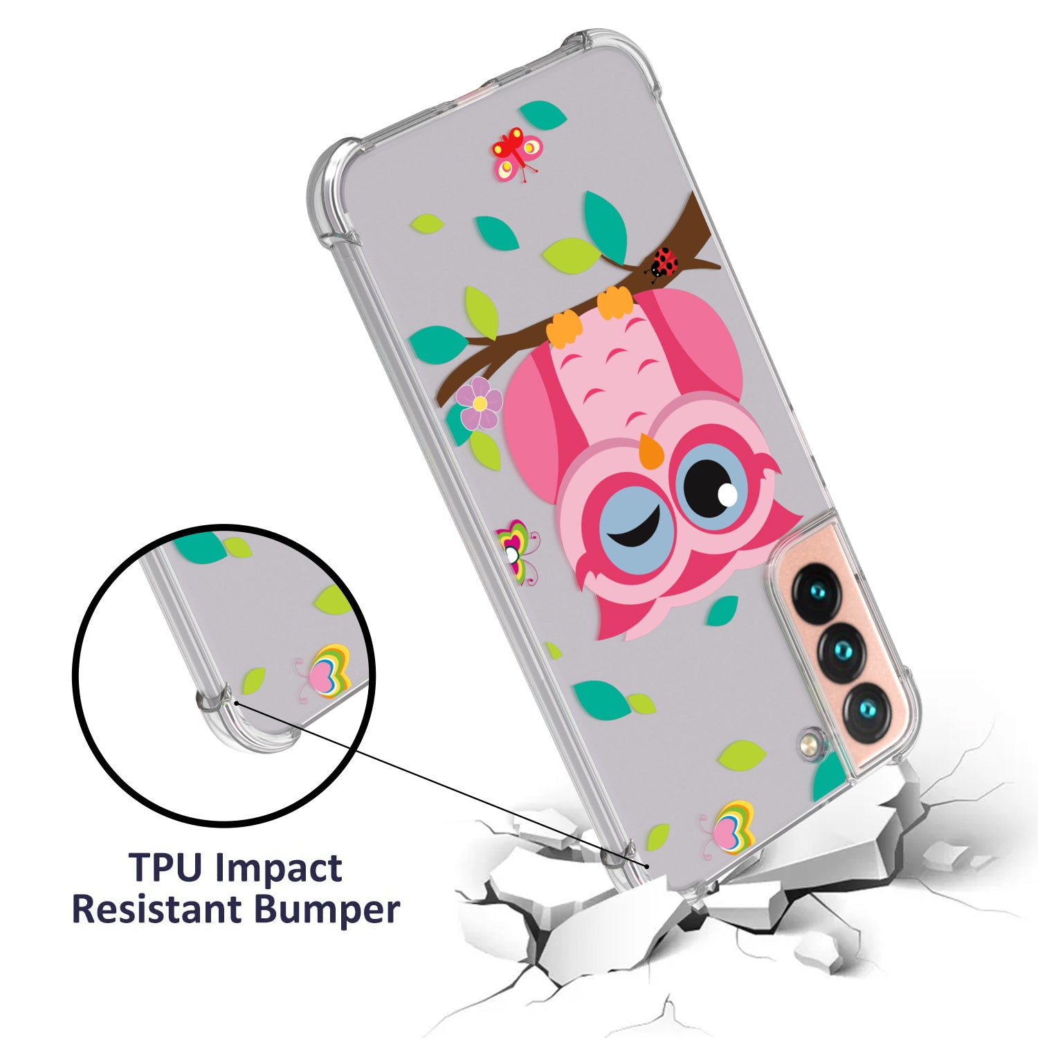 Samsung Galaxy S22 Case - Slim TPU Silicone Phone Cover - FlexGuard Series