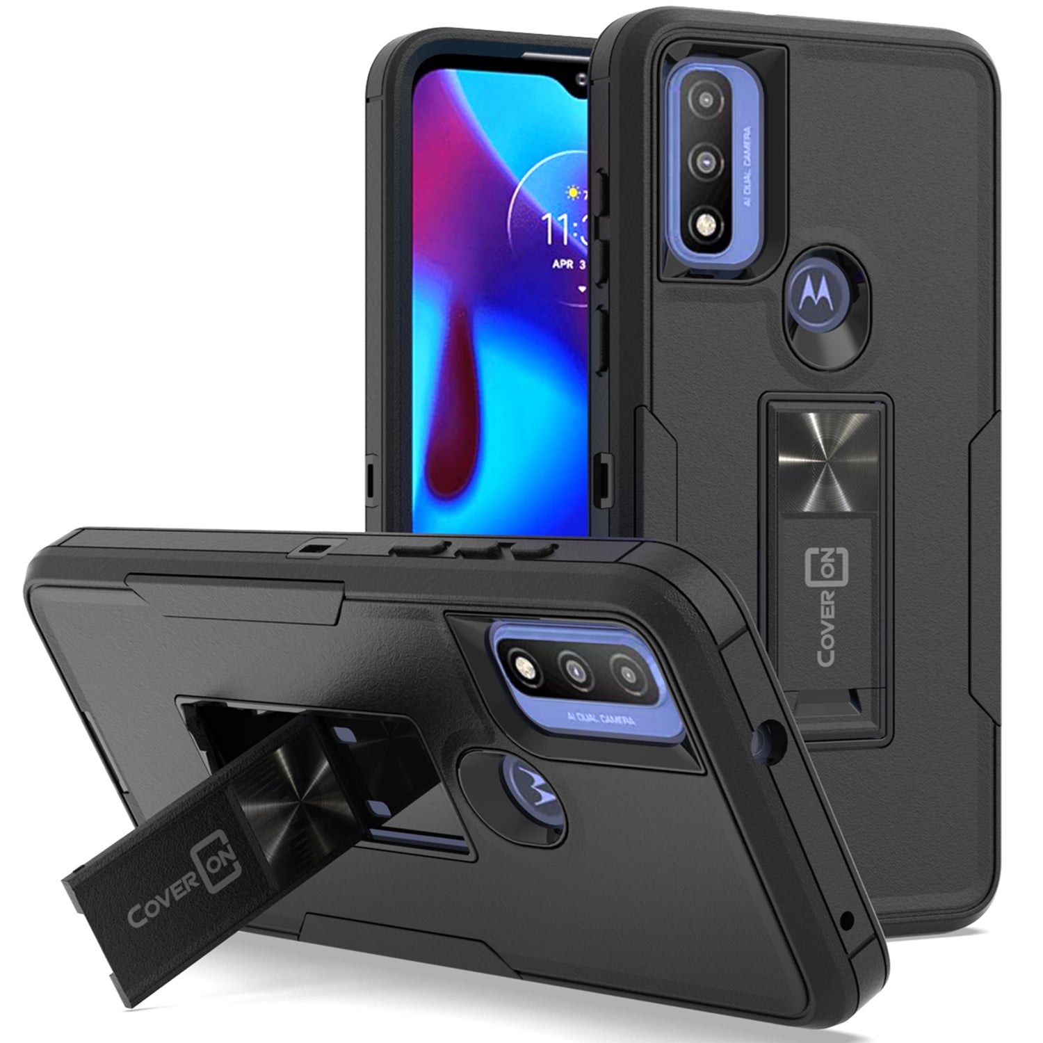 Motorola Moto G Pure Case with Magnetic Kickstand