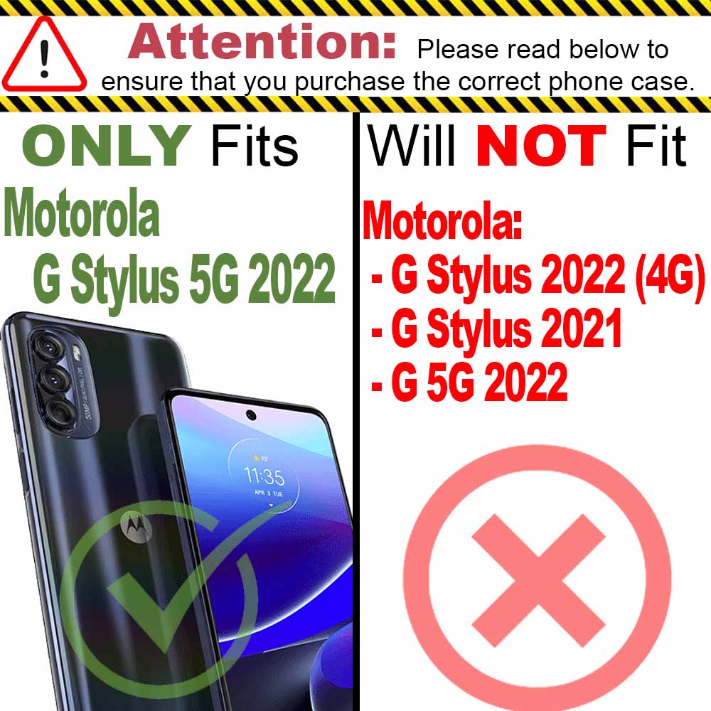 Motorola Moto G Stylus 5G 2022 Case Slim TPU Design Phone Cover
