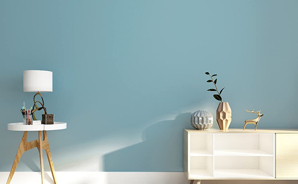 VEELIKE Peel and Stick Concrete Wallpaper Adds Industrial Urban Look to Your House Instantly