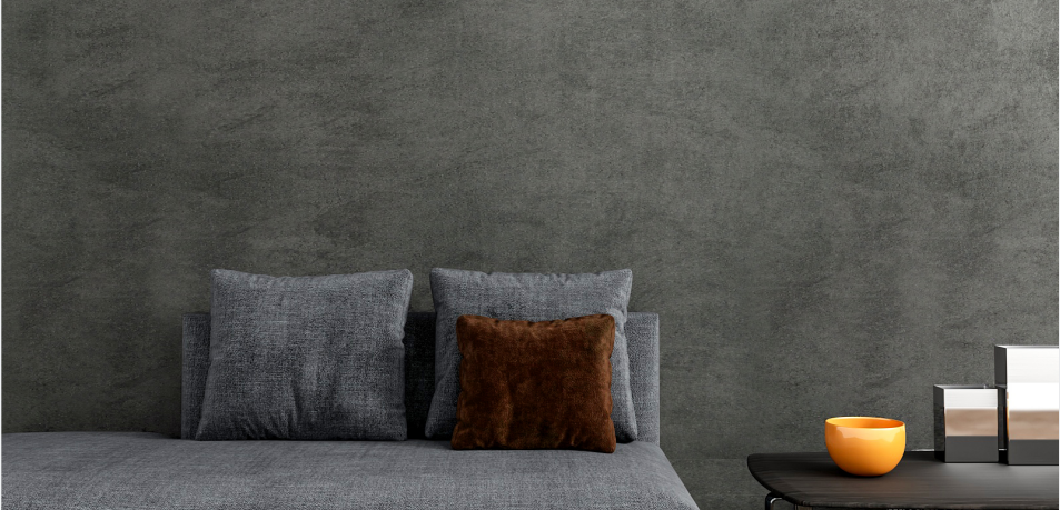 VEELIKE Peel and Stick Concrete Wallpaper Adds Industrial Urban Look to Your House Instantly