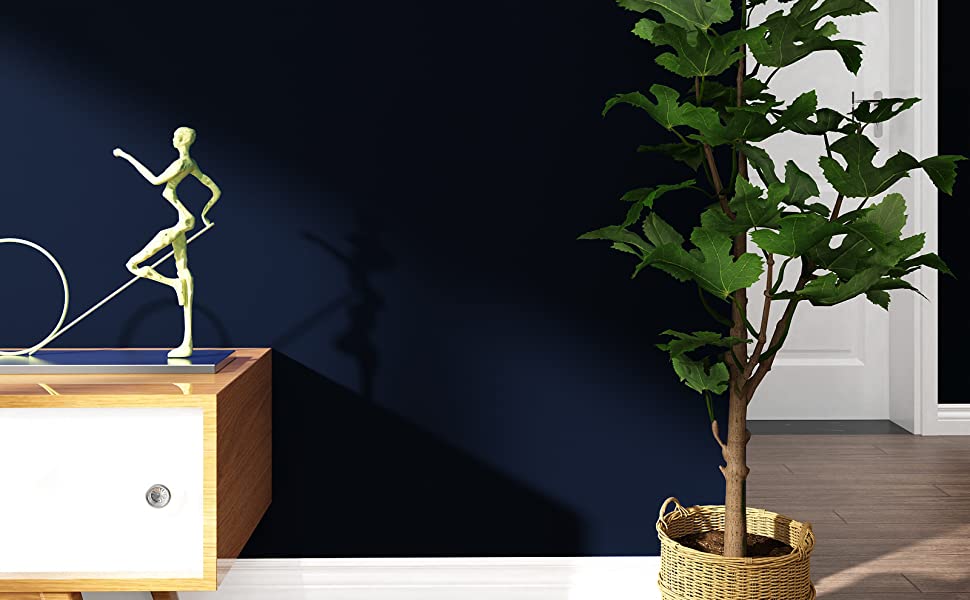 VEELIKE Peel and Stick Concrete Wallpaper Adds Industrial Urban Look to Your House Instantly
