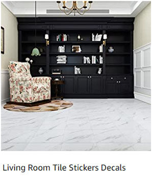 Living Room Tile Stickers Decals
