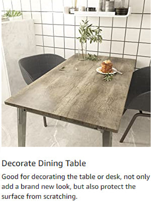 Decorate dining table