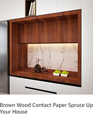 Wood contact paper spruce up your house