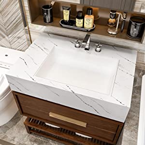 Marble countertop