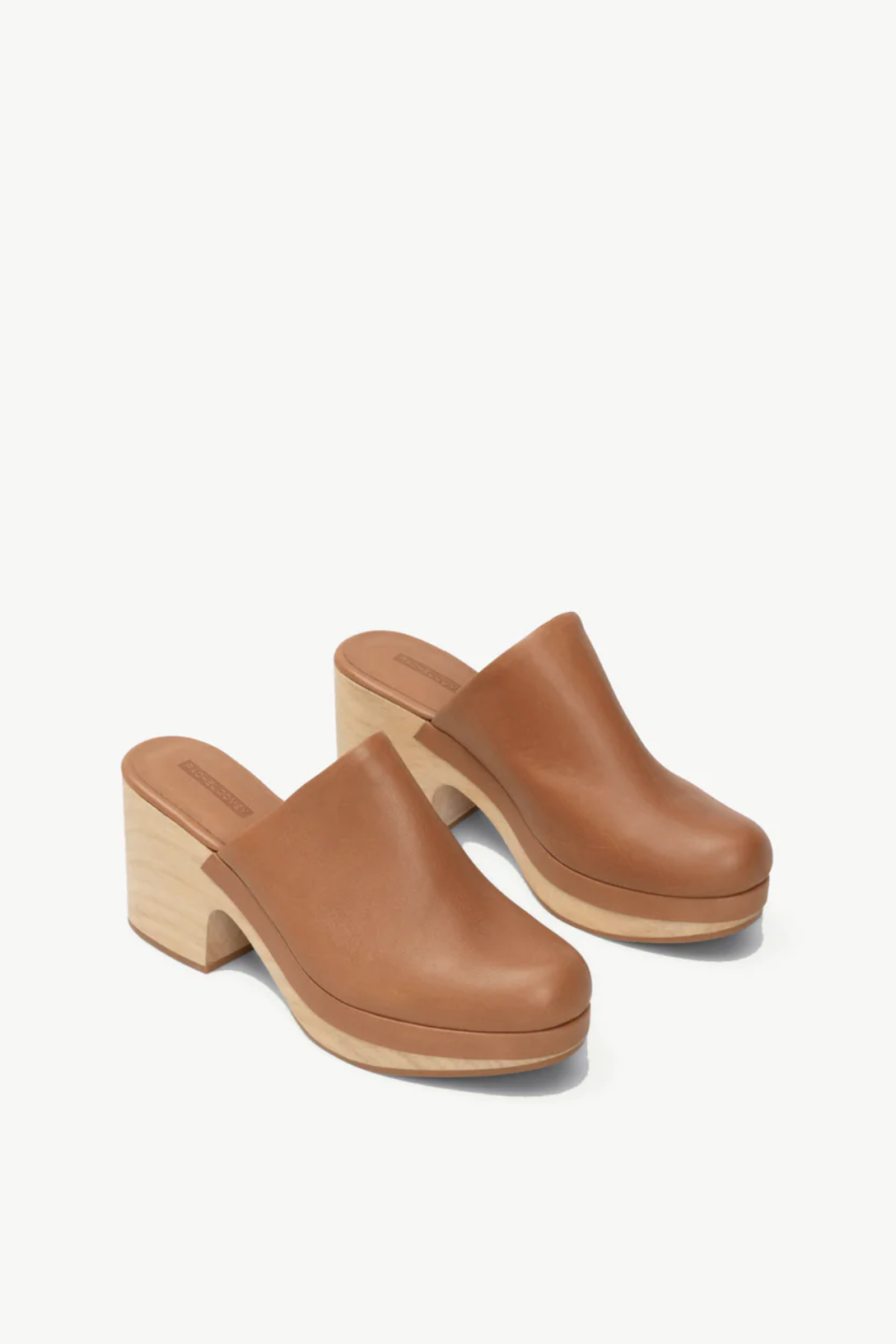 Vachetta Leather Clog Natural