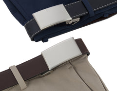 Tonywell Men's Reversible Belt Reverse for 2 Sides Casual Golf Dress Belt 1 3/8" Width Cut to Fit