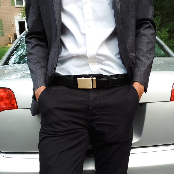 how to style shirt dress pants leather belts