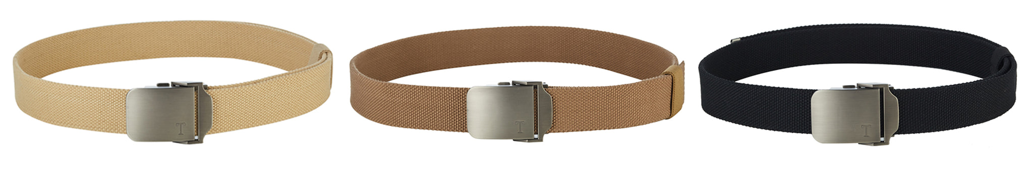 Tonywell Mens Military Belt Thick Canvas Belt Web Belt with Tictical duty Metal Buckle