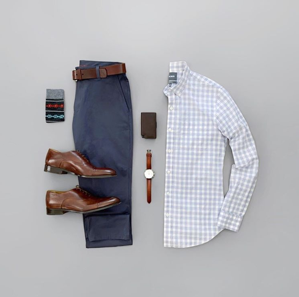Business-Casual-style-brown-leather-belt-match-shoes-tonywell