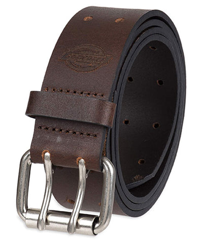 thumbnail image 2 of Dickies Men's Leather Double Prong Belt - Black 1X (42-44 Inch) Work & Casual Belt 2 of 10
