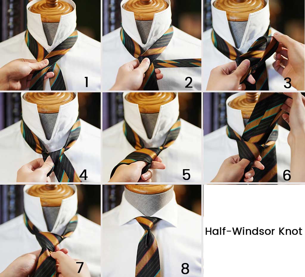 tie a Half-Windsor Knot