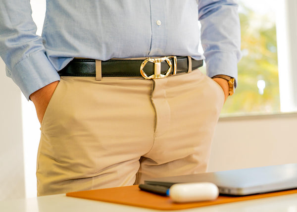 business-cusual-black-belts-for-men-office-outfit