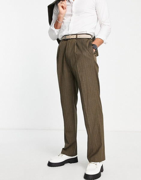 designer-high-waisted-wide-leg-trousers-in-brown-stripe-buy-for-short-guy