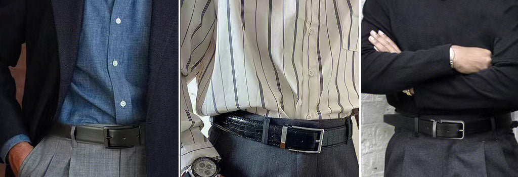 leather belts for men