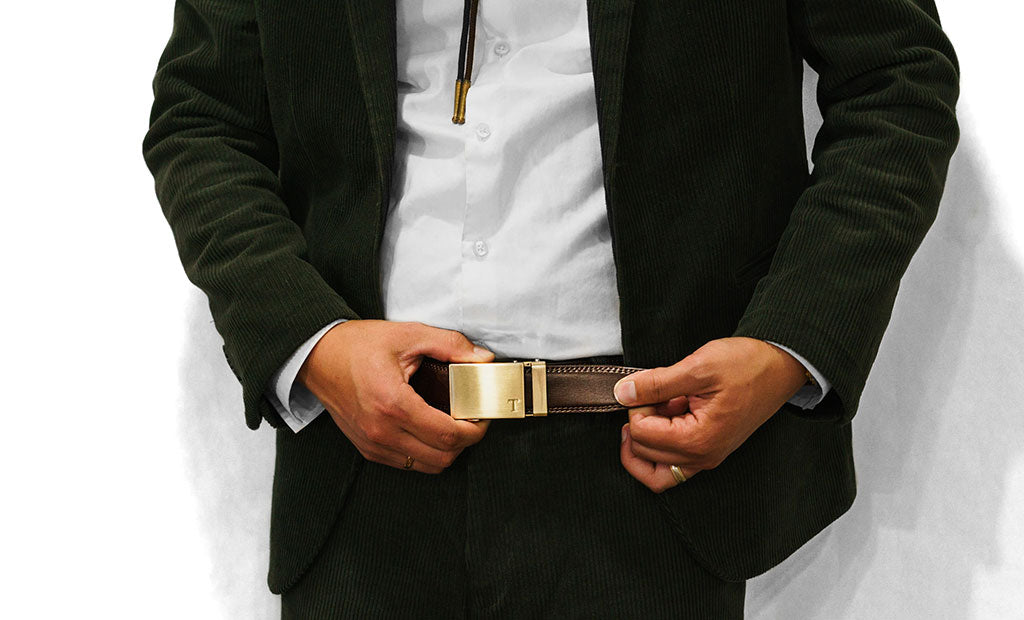 belt match with metal color