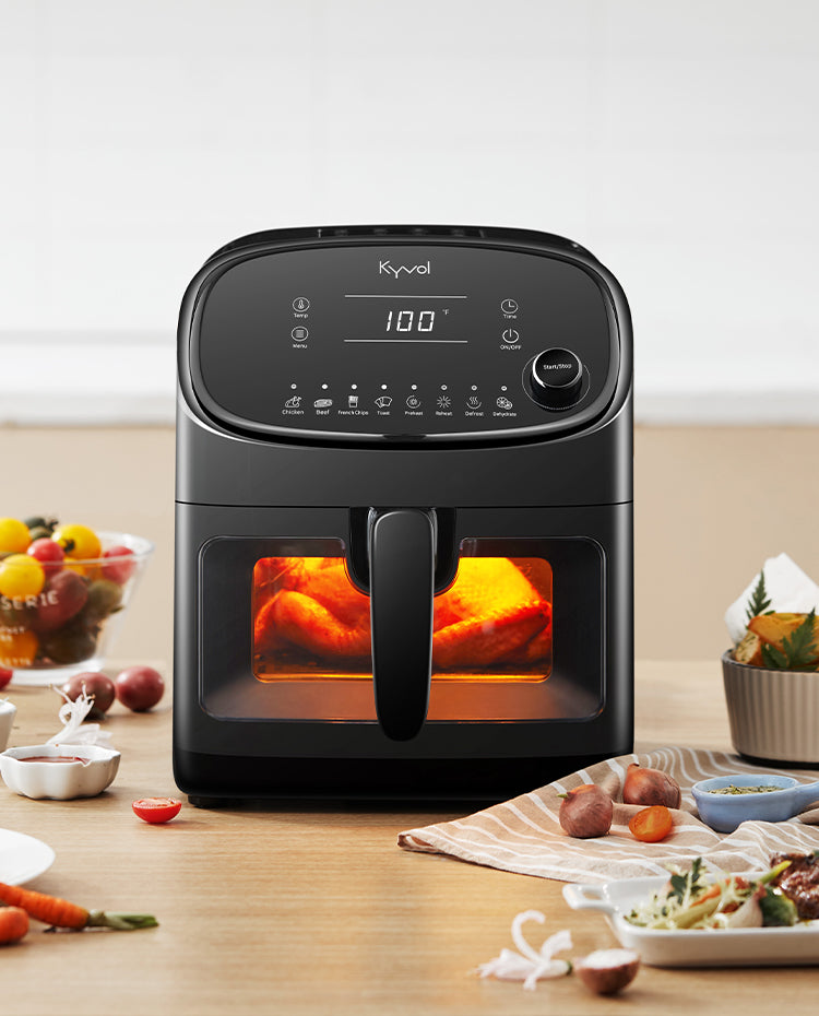 Epichef AF60 Air Fryer 6QT Large Capacity with Viewing Window Kyvol