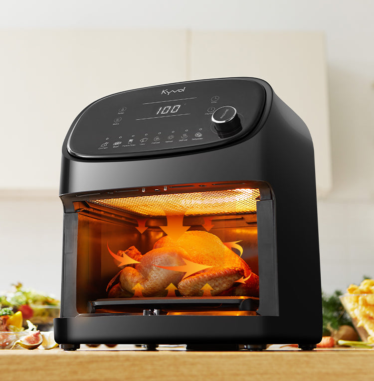 Kyvol Epichef Af60 Air Fryer 6qt Large Capacity With Viewing Window Kyvol Epichef Af60 Air Fryer 6qt Large Capacity With Viewing Window