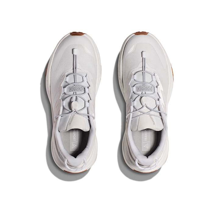 Womens Hoka Transport in White/White