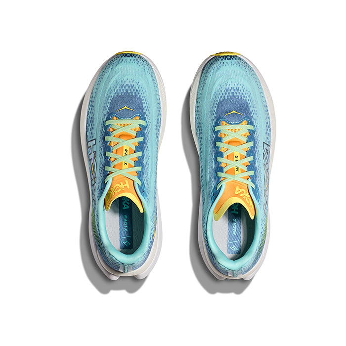 Mens Hoka Mach X in Dusk/Cloudless