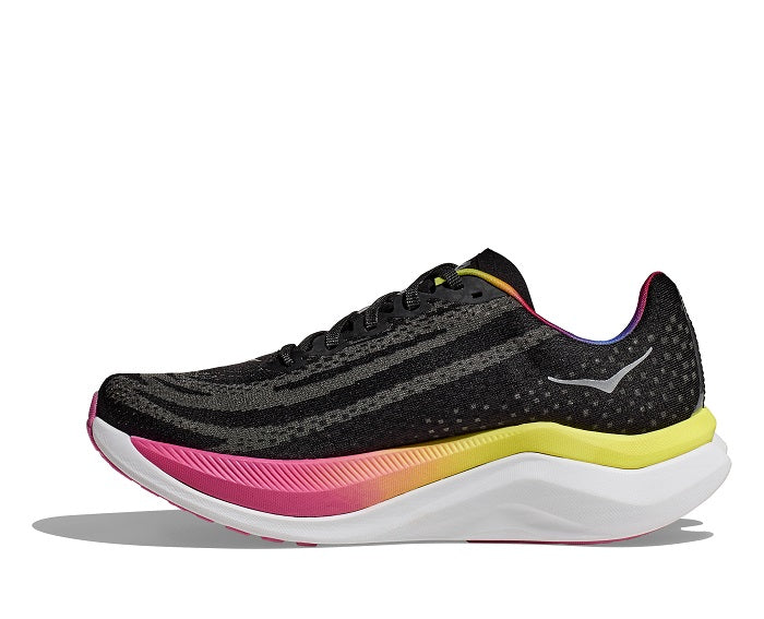 Womens Hoka Mach X in Black/Multi