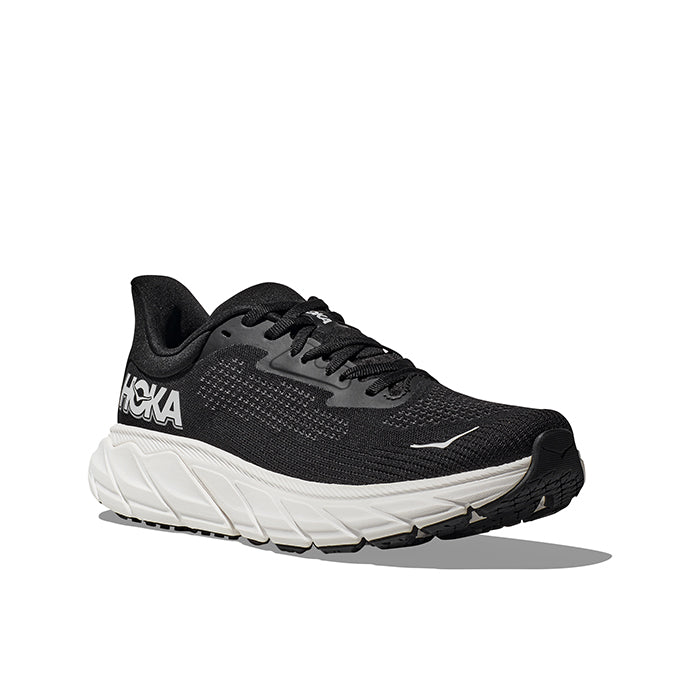 Womens Hoka Arahi 7 Wide in Black/White