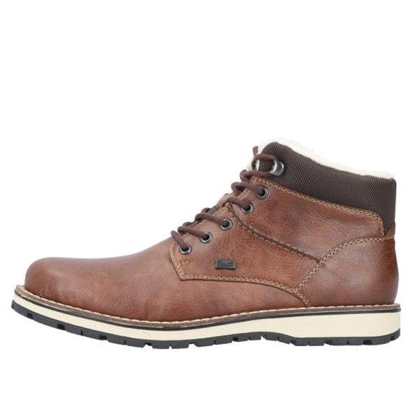 Mens Rieker Ronny 35 in Toffee/Braun-Schwarz