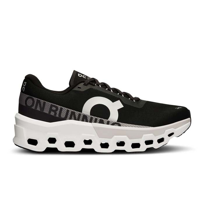 Mens On Running Cloudmonster 2 in Black/Frost