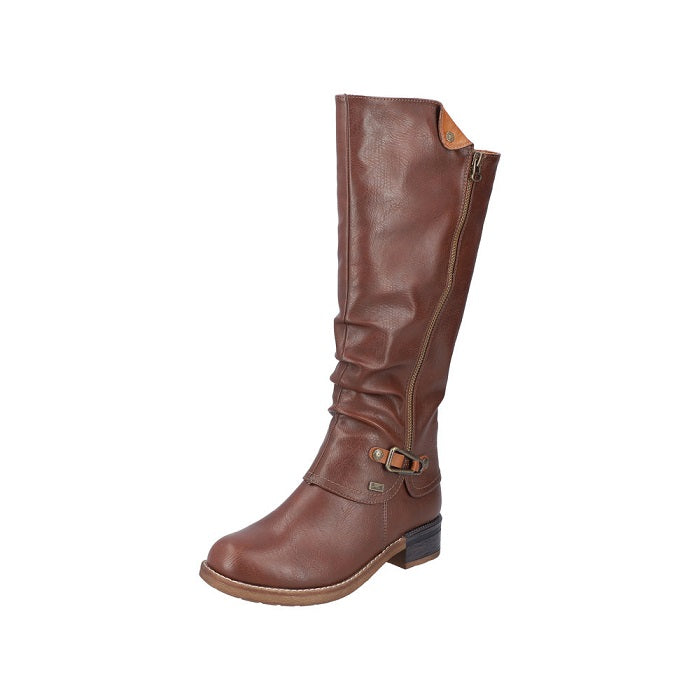 Womens Rieker Fabrizia 52 in Brown/Cayenne