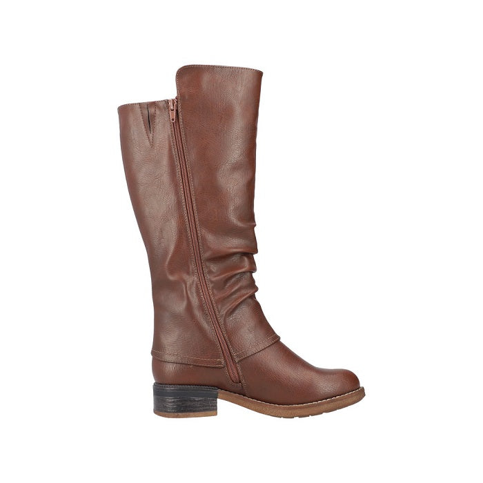 Womens Rieker Fabrizia 52 in Brown/Cayenne