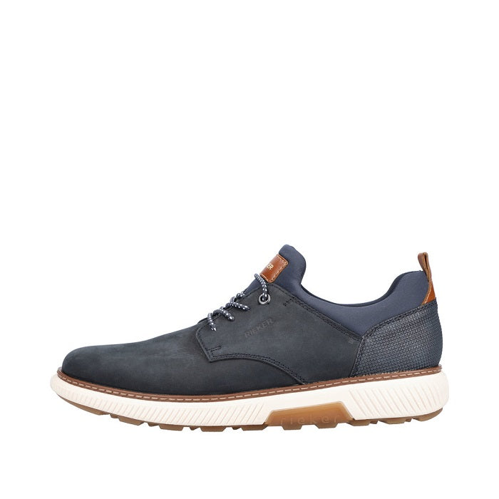 Mens Rieker Stan 60 in Pazifik/Navy/Lake/Amaretto