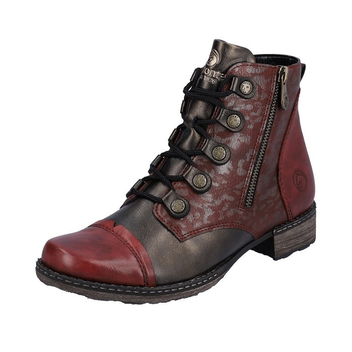 Womens Remonte Chandra 91 in Vino/Antik/Vinorosso/Bronze