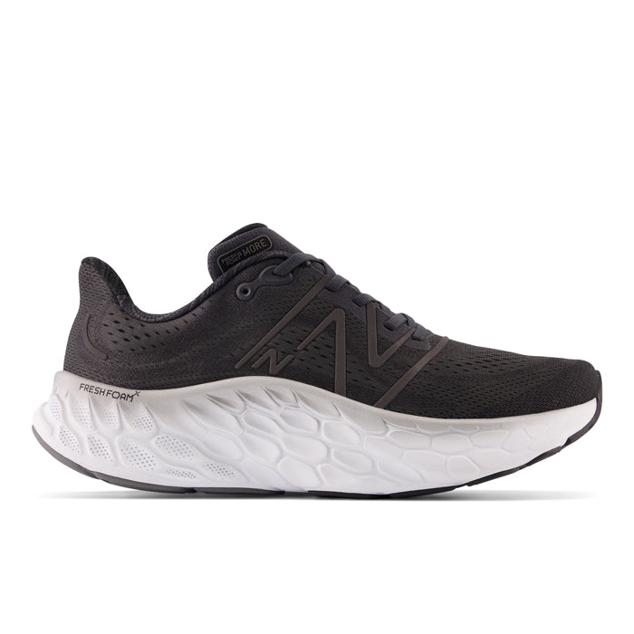 Mens New Balance Fresh Foam More V4 in Black/Phantom